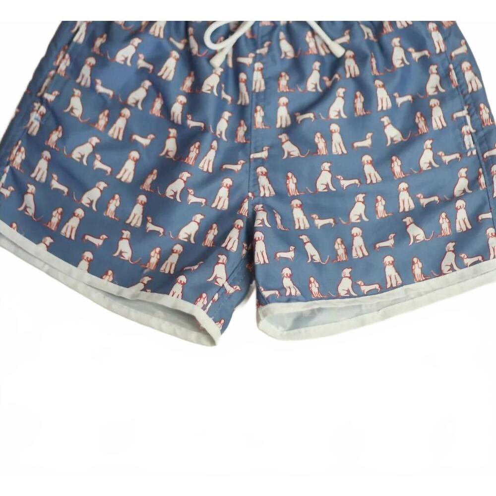 NEW DEAR GEORGIE kid's swim short in americana dogs